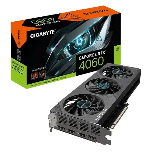 CARTE GRAPHIQUE GIGABYTE RTX 4060 EAGLE 3X 08G OC