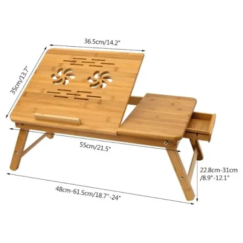 TABLE REFROIDISSEUR EN BAMBOO GM-BM62