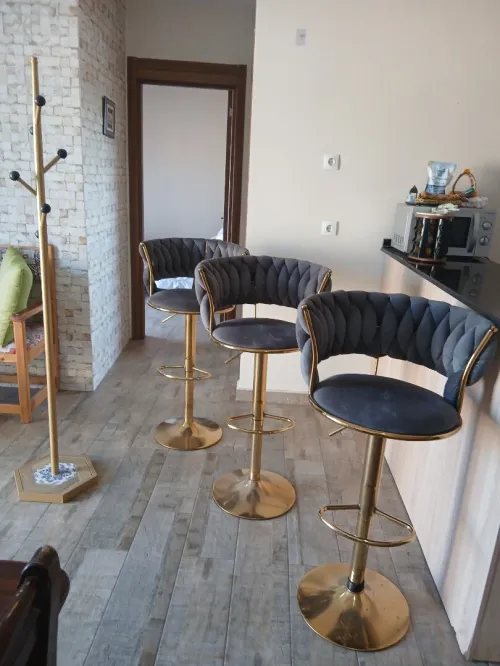 Lot de chaise et porte manteau