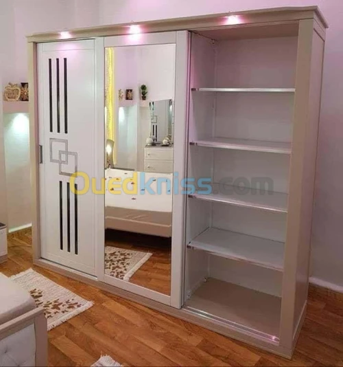 Chambre à coucher en bois غرفة نوم خشب