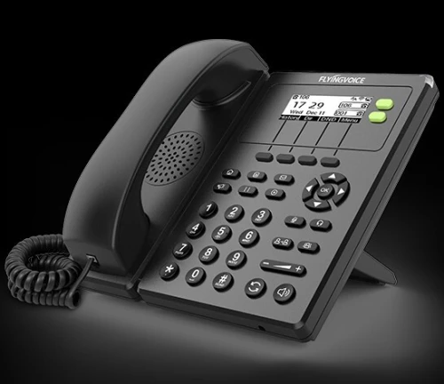 TELEPHONE IP PHONE ( Voip Ipbx ) FLYINGVOICE FIP10 WiFi 2.4 GHz - 2 Lignes SIP - 2*10/100M