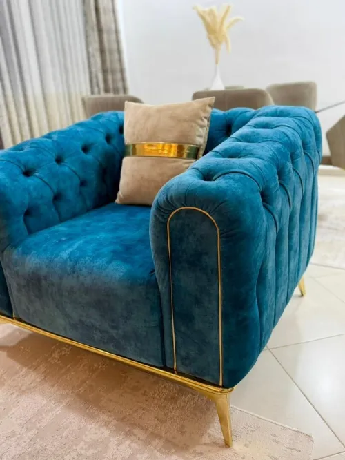 Fauteuil une place anti tache Dimension : 1mètre X 1 mètre