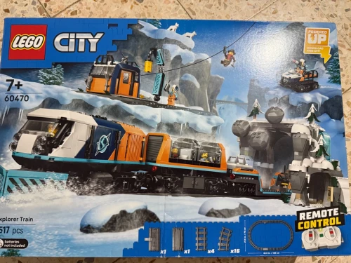 LEGO Train express des explorateurs en Arctique