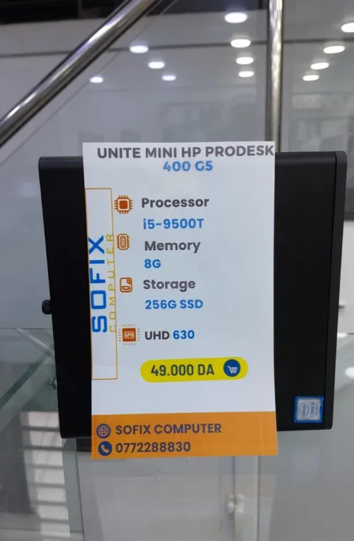 MINI UNITE HP PRODESK 400 G5 i5-9500T 8G 256G SSD