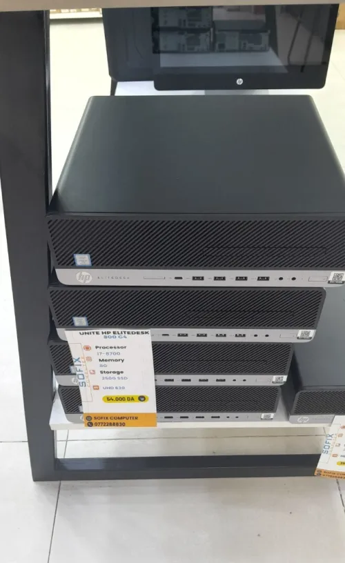 UNITE HP ELITEDESK 800 G4 i7-8700 8G 256G SSD