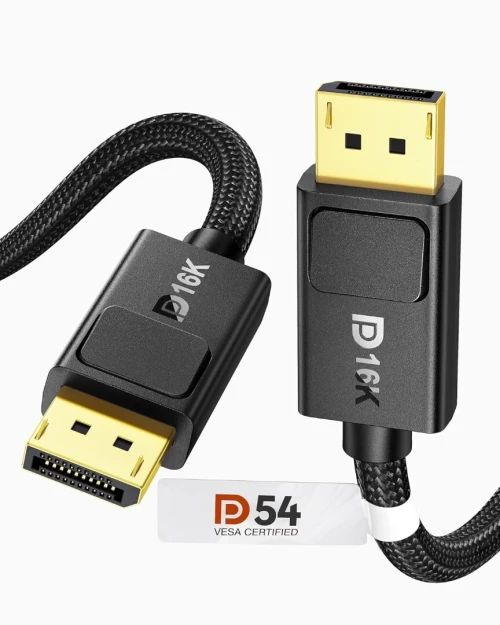 Silkland DisplayPort 2.1 VESA DP54 Cable certifié 2.1 16K - 2 m
