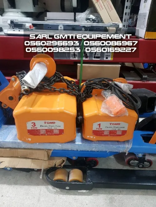 Monte charge , moteur monte charge , palan a chaine electrique, palan electrique  
