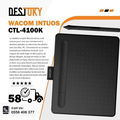 wacom Intuos Tablette Graphique Small Noir