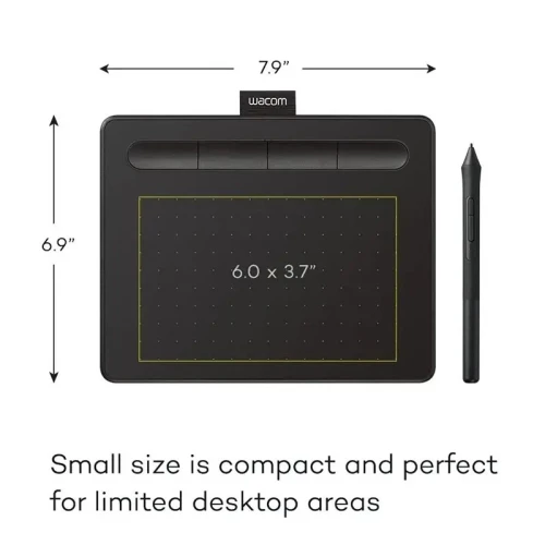 wacom Intuos Tablette Graphique Small Noir