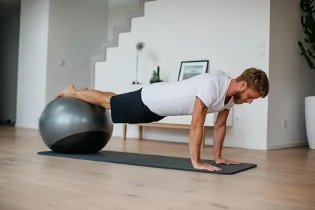 Décathlon Domyos Gym Ball Stable  Anti-Burst 