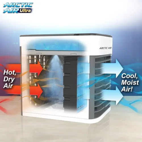 Refroidisseur d'air ultra évaporatif Arctic Air par Ontel Refroidisseur d'espace personnel puissant