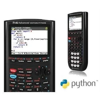 Calculatrice Graphique Texas Instruments TI82 Advanced CE Edition Python Originale
