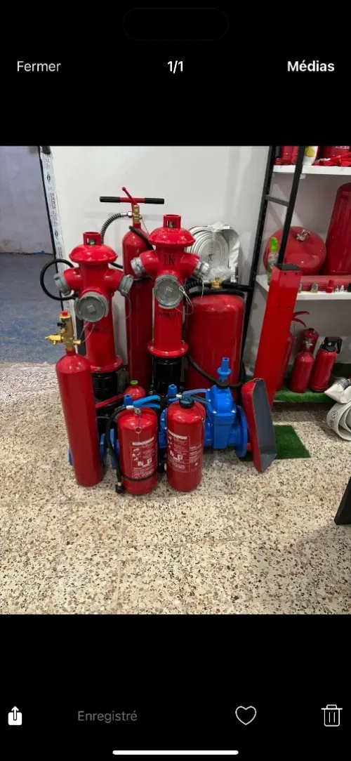  materiel incendie & hydraulique 
