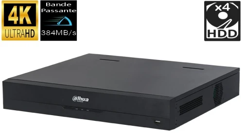ENREGISTREUR VIDEO RESEAU 32CH 2HDD /4HDD /8HDD 384Mbps DAHUA TECHNOLOGY