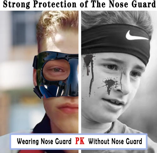 Protection Nasale de Sport avec Rembourrage Ajustable