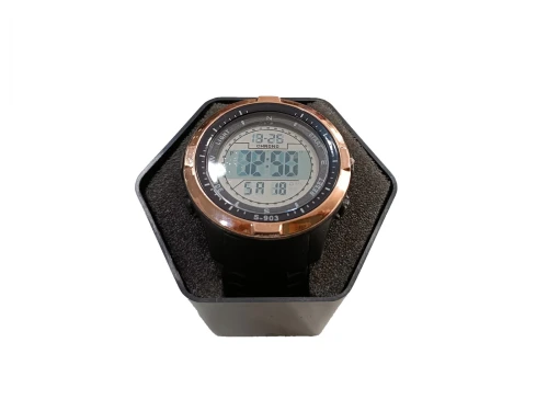 Montre de Sport Numérique Etanche Jusqu'à 50 m, 5 ATM, LED Avec Chronomètre