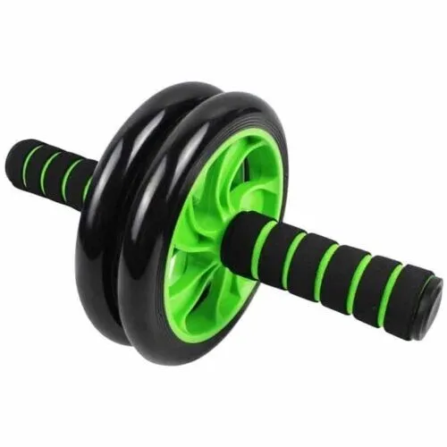 Roue Abdominale Avec Tapis Pour les Genoux Fitness, AB Wheel