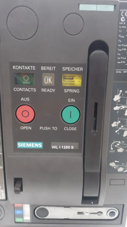 Disjoncteur siemens 1000A /schneider 800A