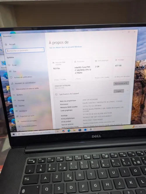 Dell précision 5510
