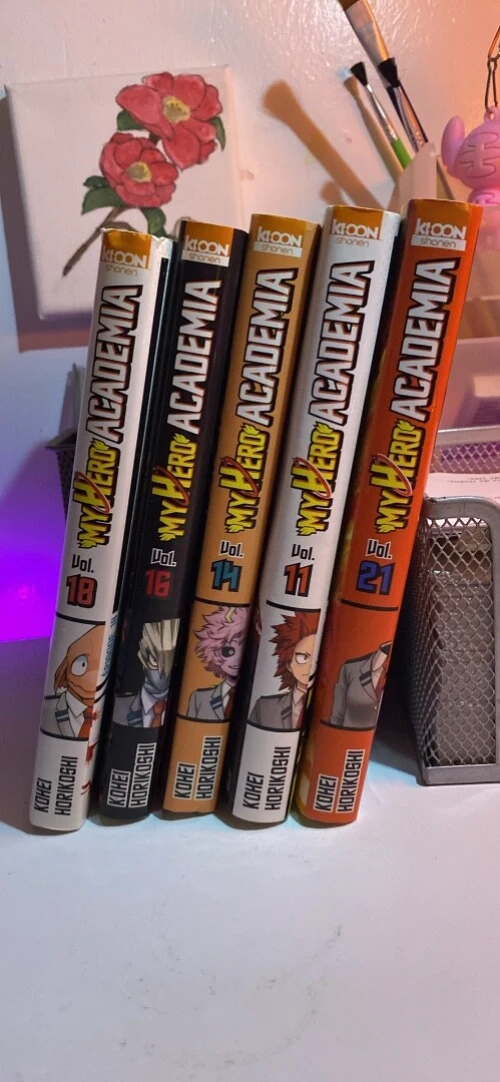 Lot de 5 manga My hero academia