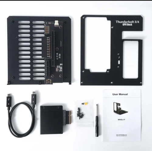 EGPU thunderbolt 3/4 vers pcie carte graphique externe