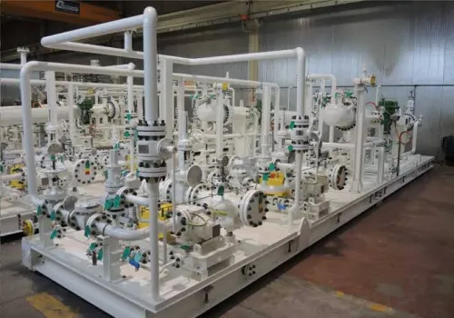Conception fabrication et installation de locaux techniques pour la distribution des fluides.