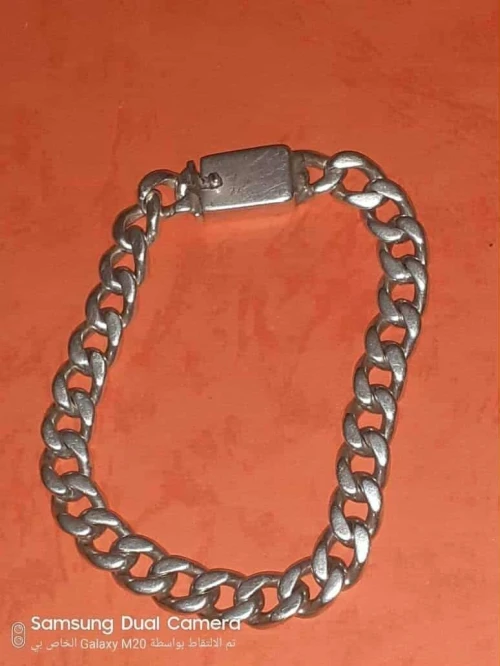 Gourmette argent homme mexico 54 gramme