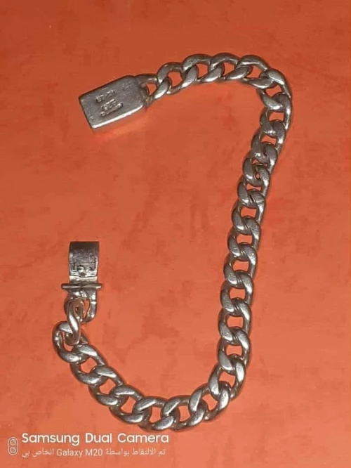 Gourmette argent homme mexico 54 gramme