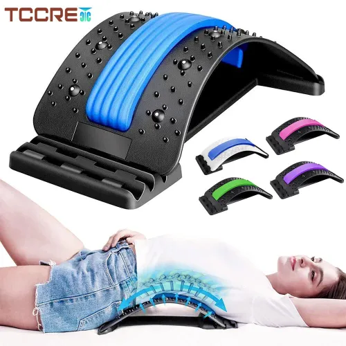 Civière de support lombaire pour massage du dos, planche vertébrale, muscle inférieur et supérieur,