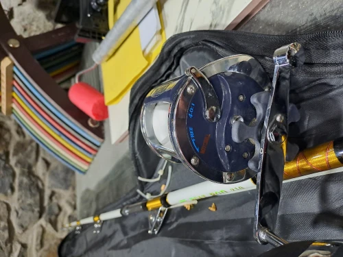 Canne à pêche de jig+moulinet 