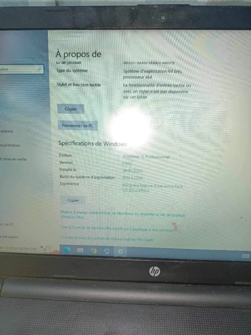 PC HP Windows 10 pro