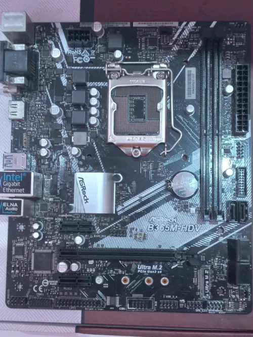 التوصيل متوفر              M.         Asrock b365m - hdv + I5 9400F+ stock cooler