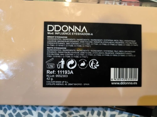 Palettes professionnelle original Caba 