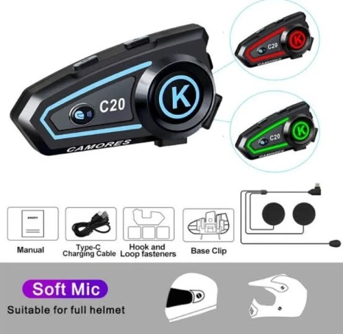 Bluetooth du casque de moto à vendre