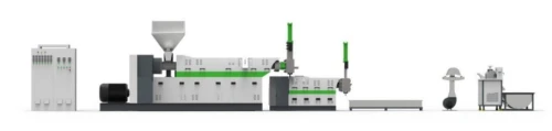 Machine de recyclage de plastique 