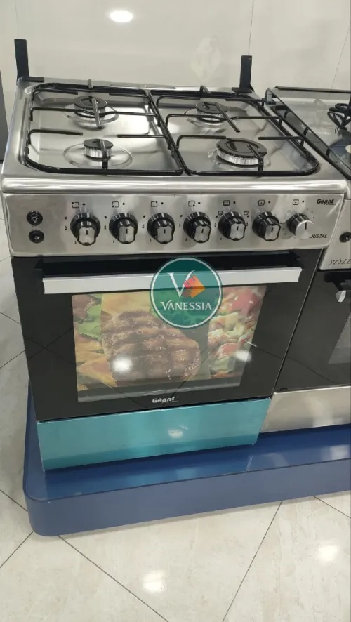 Cuisinière Marque Géant Cristal Ventiller En  Inox