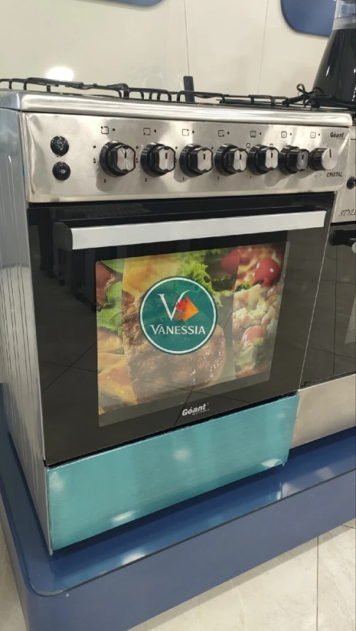 Cuisinière Marque Géant Cristal Ventiller En  Inox