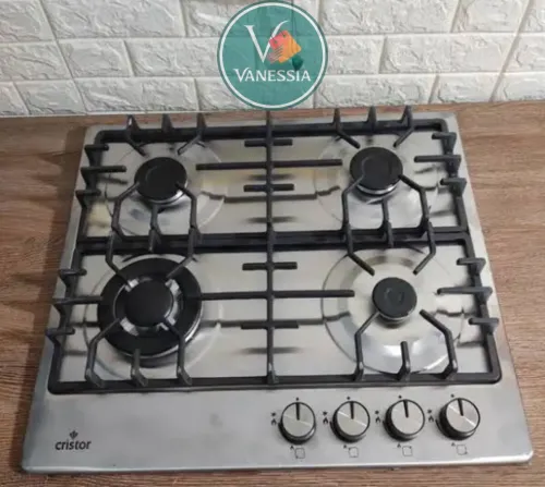 Plaque Chauffante Marque Cristor 4 Feux Inox