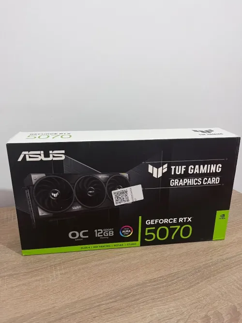 [ Jdida ] ASUS TUF Gaming GeForce RTX 5070 - 12GB GDDR7