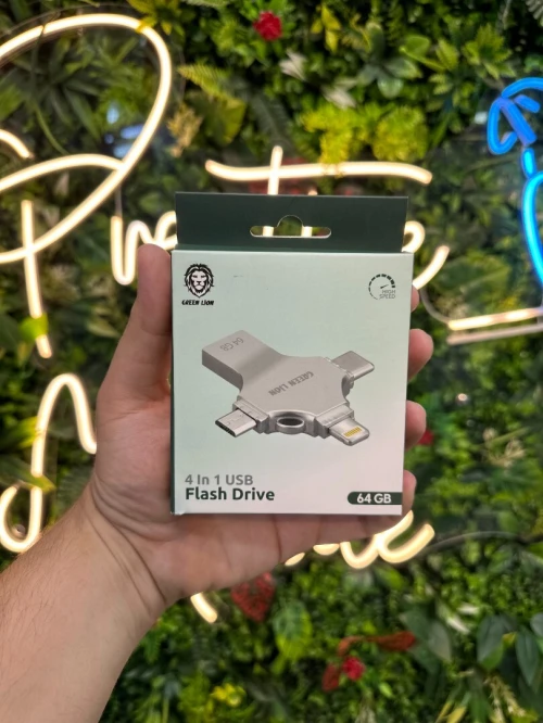 GREEN LION - CLÉ USB 4 IN-1 - 64/128/256/512GB