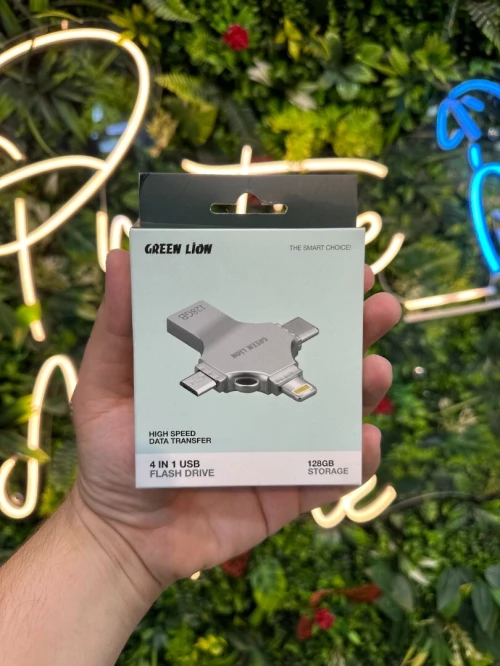 GREEN LION - CLÉ USB 4 IN-1 - 64/128/256/512GB