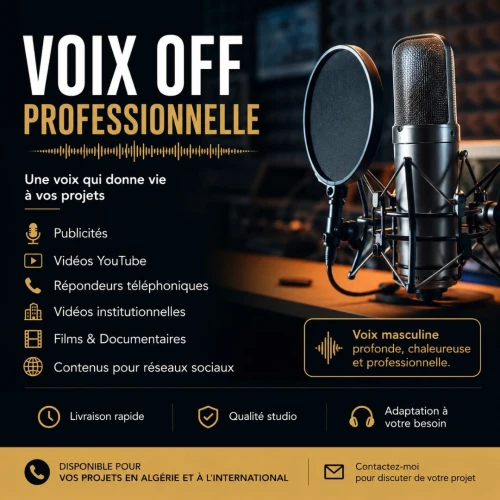 VOIX OFF HOMME