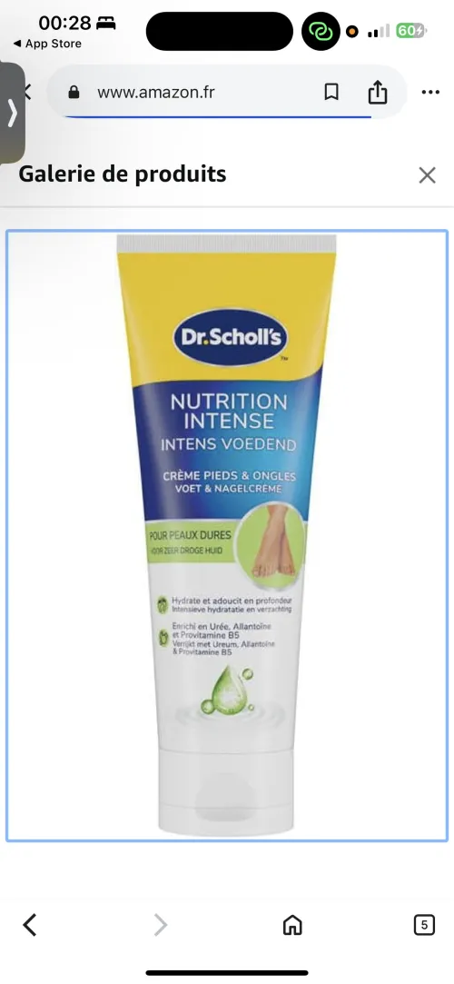 Crème dr scholls