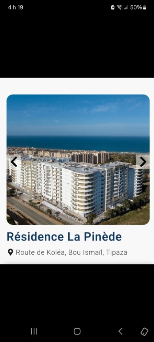 Vente Appartement F3 Tipaza Bou ismail