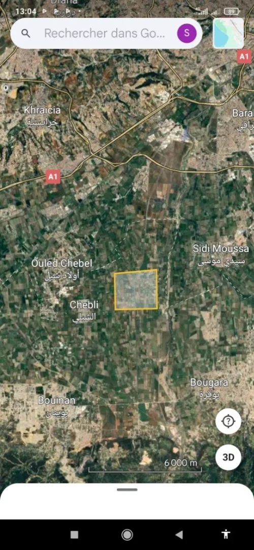 Vente Terrain Agricole Blida Chebli