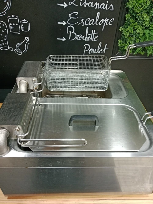 Friteuse Cook max et paninieuse potis 