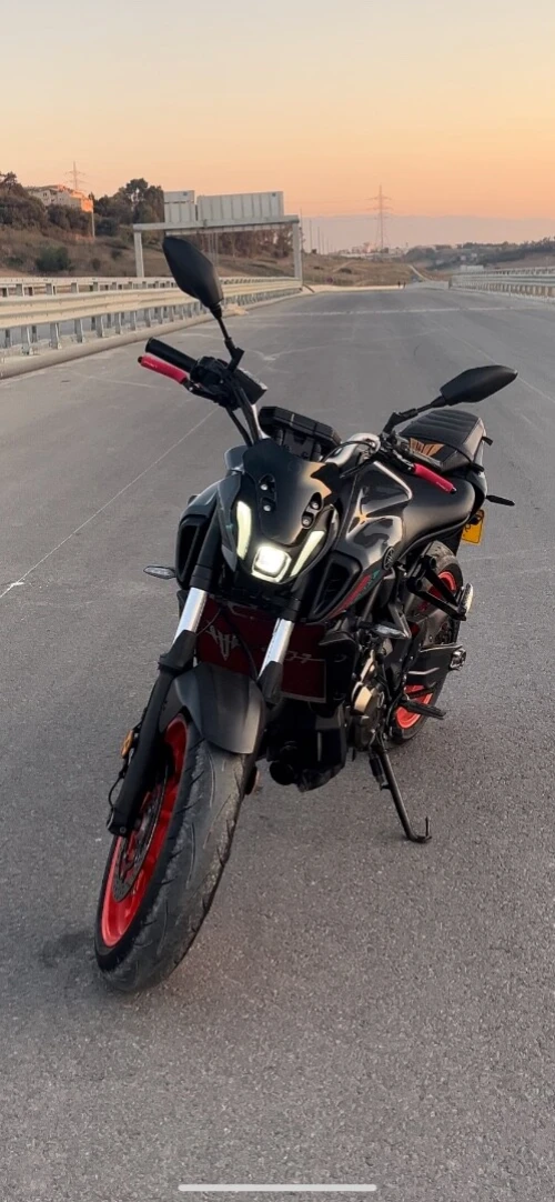 Yamaha Mt07  carte grise safya 2022