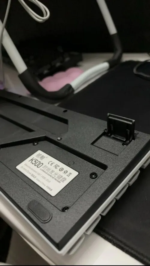 كيبورد  YINDIAO K500 RGB للألعاب مفاتيح عالية الجودة.