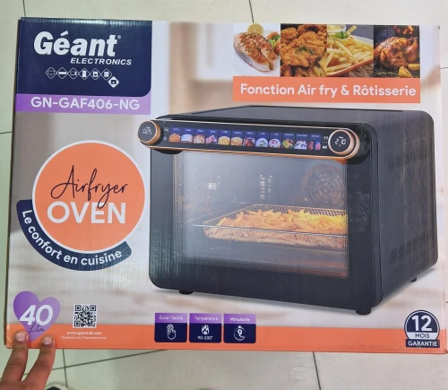 feur air fryer 2in1 géant 40L