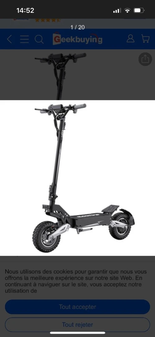 Trotinette T10 OOTD